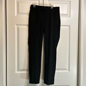 NWT J.Crew Ruby Full Length Pants Stretch Slim Leg Size 4P Petite Black